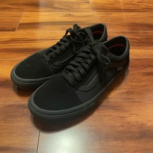 Vans Black Skater Low Top Shoes
